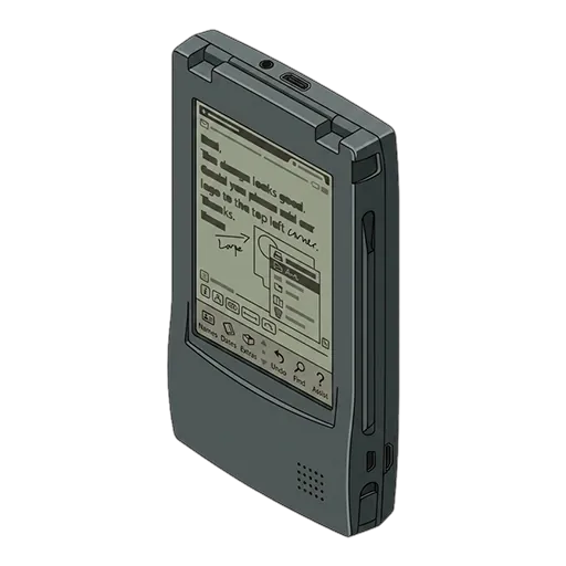 애플 뉴턴 메시지패드 110 (1994) 픽셀아트