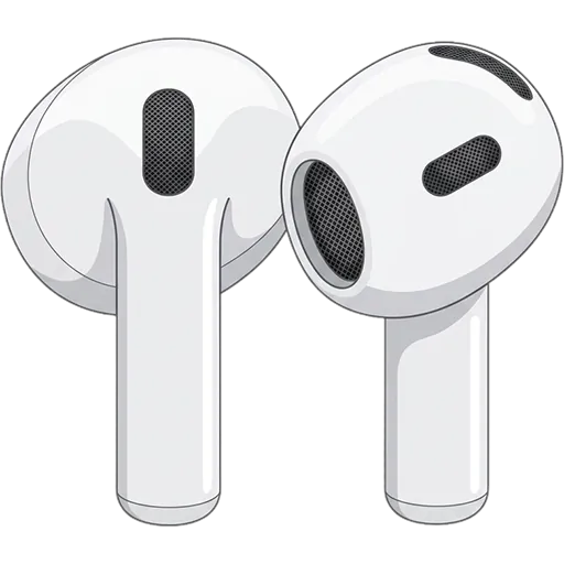애플 에어팟 5 (2026, USB-C) 픽셀아트