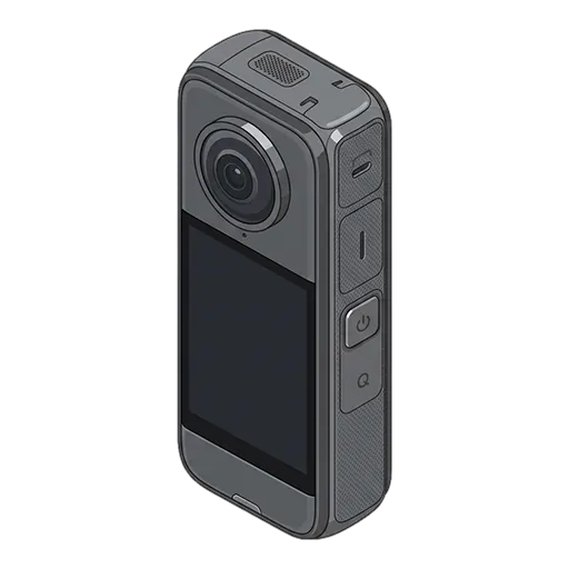 Insta360 X4のピクセルアート