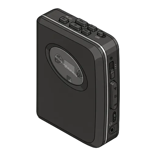 Sony Walkman WM-EX110 pixel art