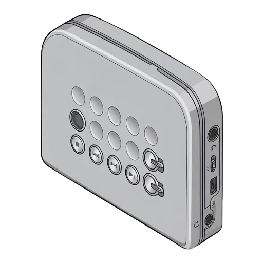 ソニー ウォークマン WM-EX404のピクセルアート