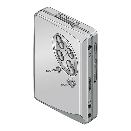 Sony Walkman WM-EX521 pixel art