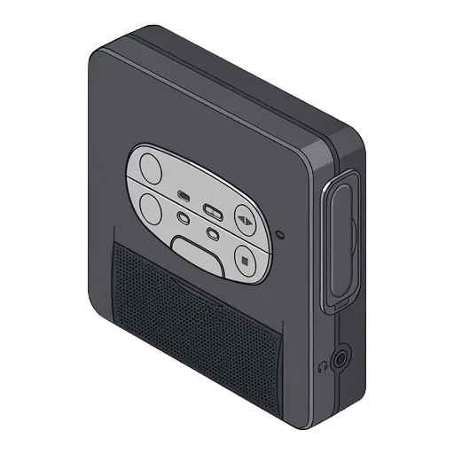 Sony Walkman WM-EX560 pixel art