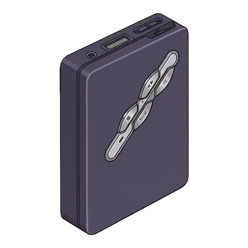 Sony Walkman WM-EX678 pixel art