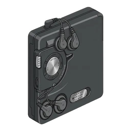 Sony Walkman WM-EX911 pixel art