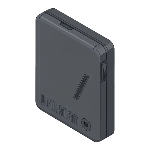 ソニー ウォークマン WM-F52のピクセルアート
