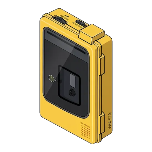 ソニー ウォークマン WM-F73のピクセルアート