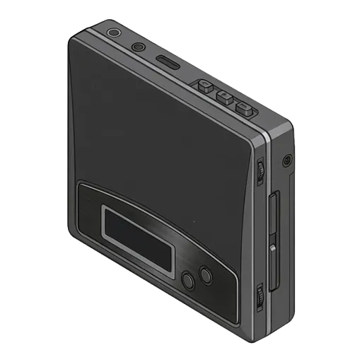 ソニー ウォークマン WM-F181のピクセルアート