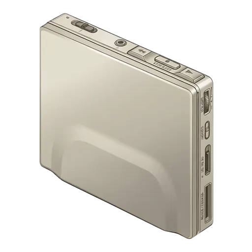 ソニー ウォークマン WM-F701Tのピクセルアート