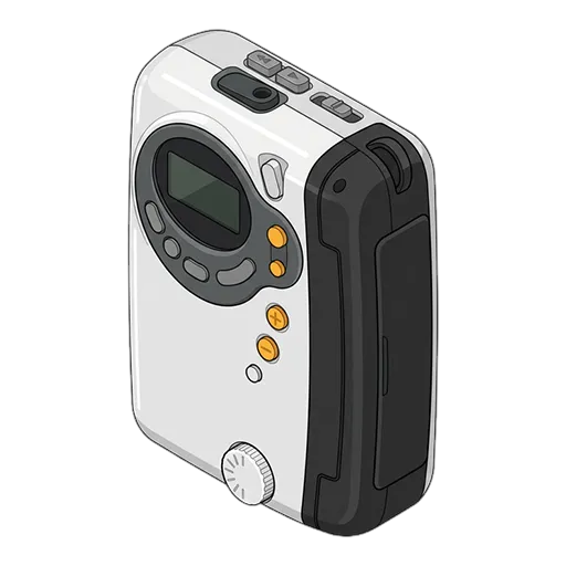 Sony Walkman WM-FS555 pixel art