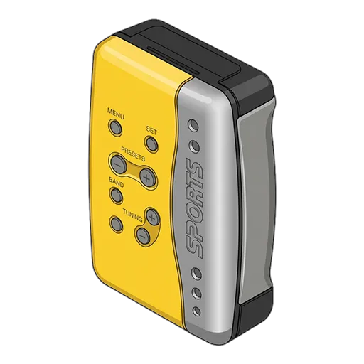 Sony Walkman WM-FS473 pixel art