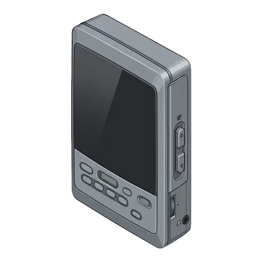ソニー ウォークマン WM-FX5のピクセルアート