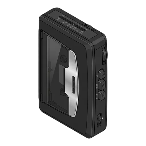 Sony Walkman WM-FX10 pixel art