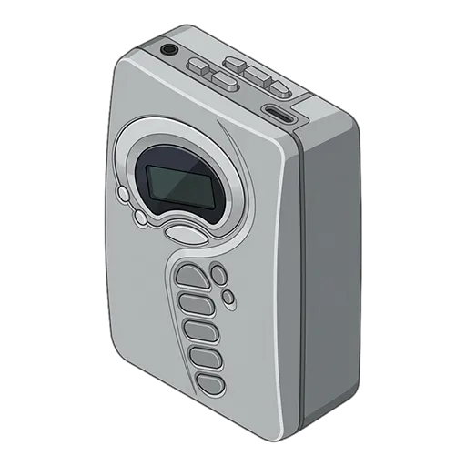 Sony Walkman WM-FX271 pixel art