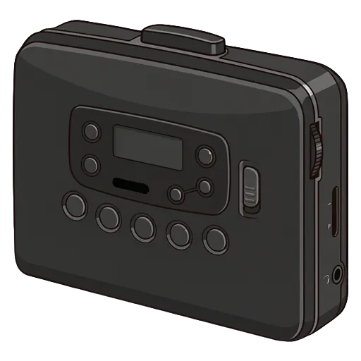 Sony Walkman WM-FX413 pixel art