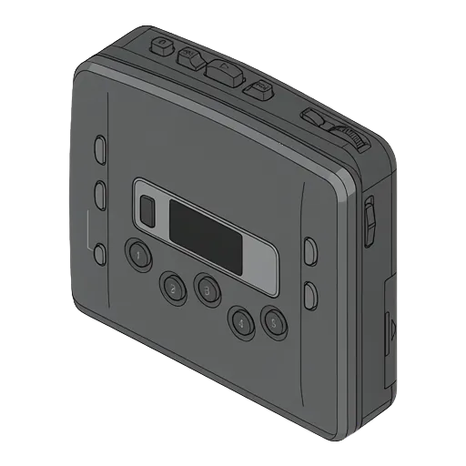 Sony Walkman WM-FX443 pixel art