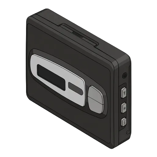 Sony Walkman WM-FX503 pixel art