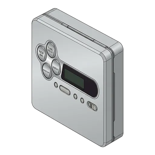 ソニー ウォークマン WM-FX675のピクセルアート