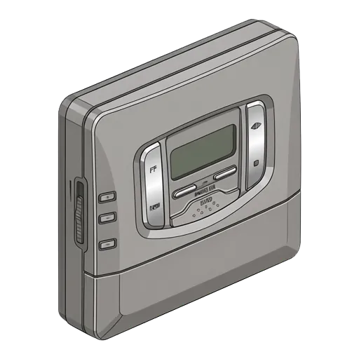 Sony Walkman WM-FX553 pixel art