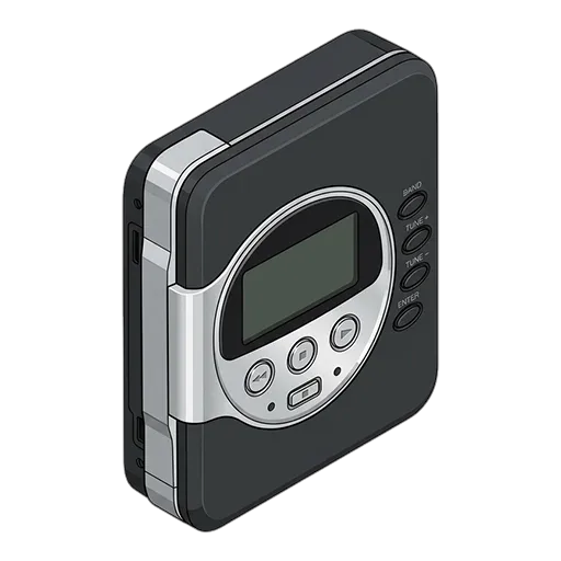 Sony Walkman WM-FX613 pixel art