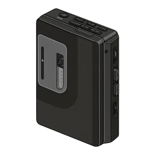 ソニー ウォークマン WM-GX35のピクセルアート
