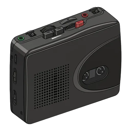 ソニー ウォークマン WM-GX312のピクセルアート