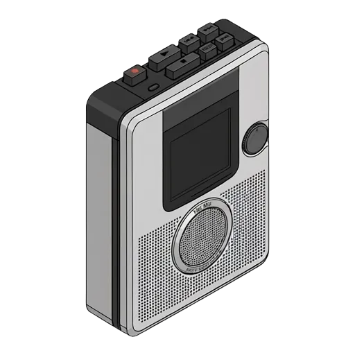 Sony Walkman WM-GX400 pixel art
