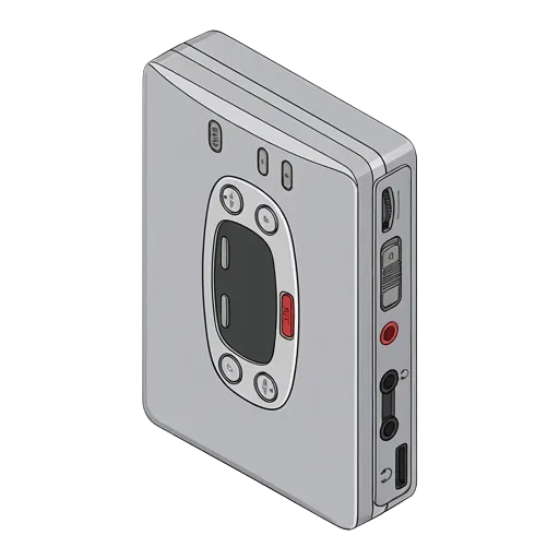 ソニー ウォークマン WM-GX622のピクセルアート