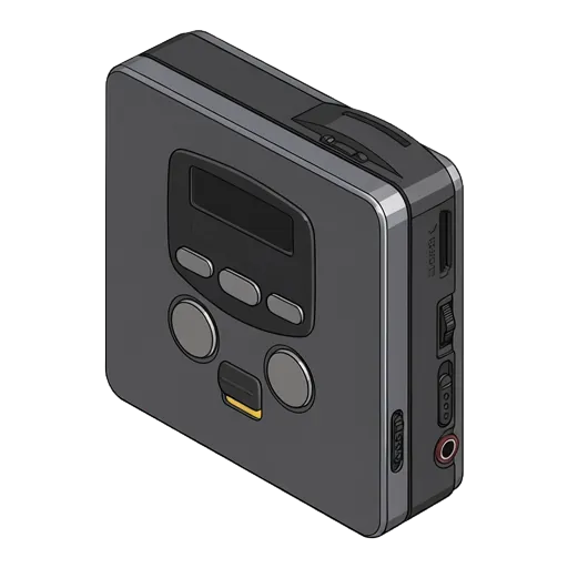 Sony Walkman WM-GX711 pixel art