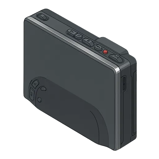 ソニー ウォークマン WM-R707のピクセルアート