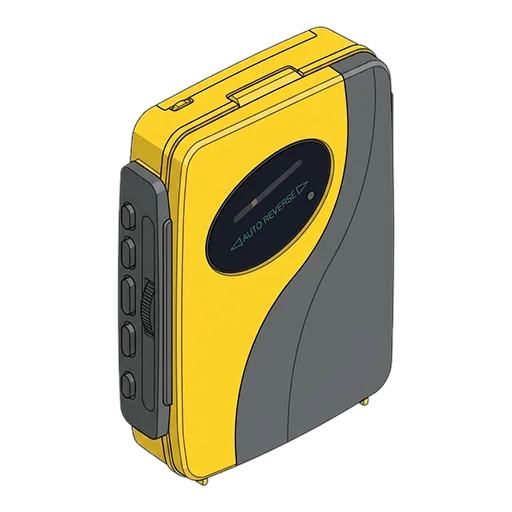 Sony Walkman WM-SXF30 pixel art