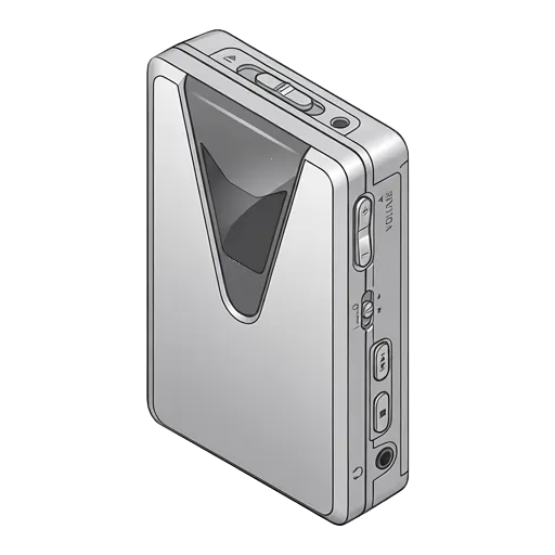ソニー ウォークマン WM-WE7のピクセルアート
