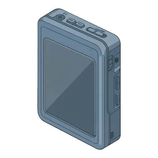 ソニー ウォークマン YP-ER12のピクセルアート