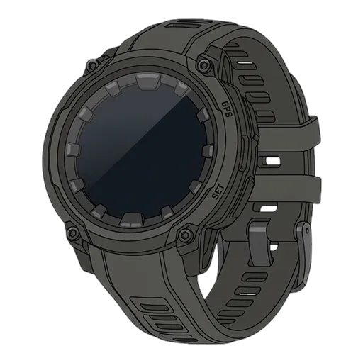 Garmin Instinct Crossover AMOLED pixel art