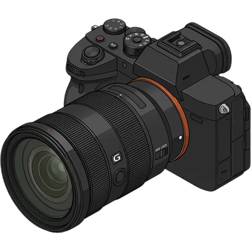 ソニー α7R VIのピクセルアート