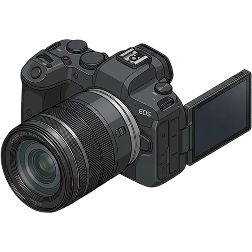 キヤノン EOS R6 Vのピクセルアート