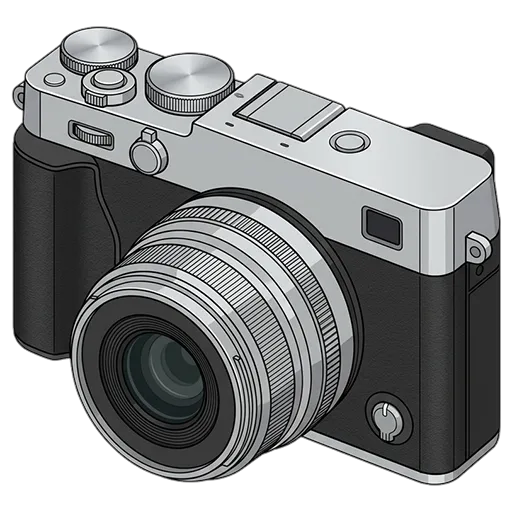 富士フイルム X-E5のピクセルアート