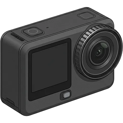 DJI Osmo Action 6のピクセルアート