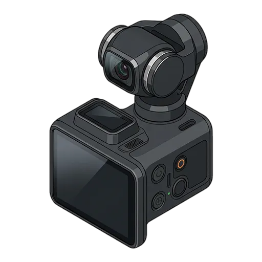 DJI Osmo Pocket 4のピクセルアート