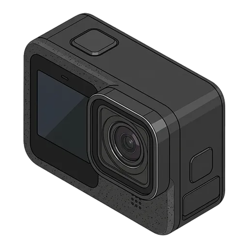 GoPro Mission 1 Proのピクセルアート