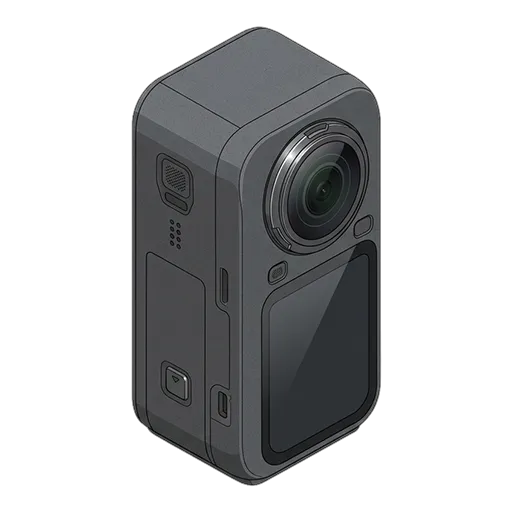 Insta360 X6のピクセルアート
