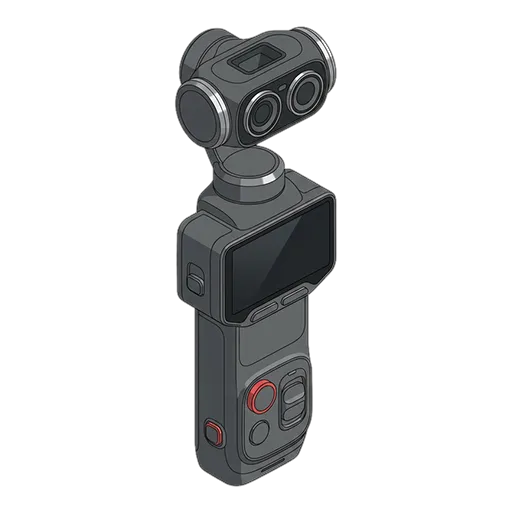 Insta360 Luna Ultraのピクセルアート