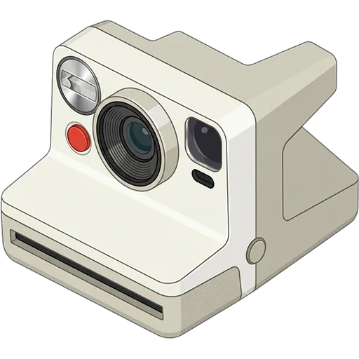 Polaroid ポラロイド Now 第3世代のピクセルアート