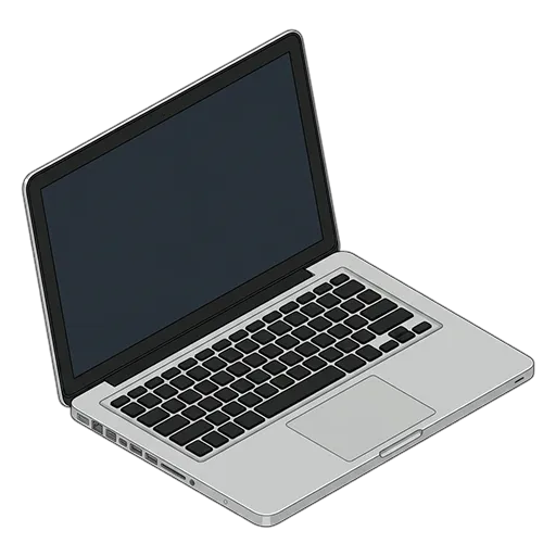 Apple アップル MacBook Pro 13インチ（2011、上半期）のピクセルアート