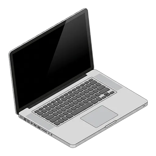 Apple MacBook Pro 17-inch (2009, Mid) pixel art