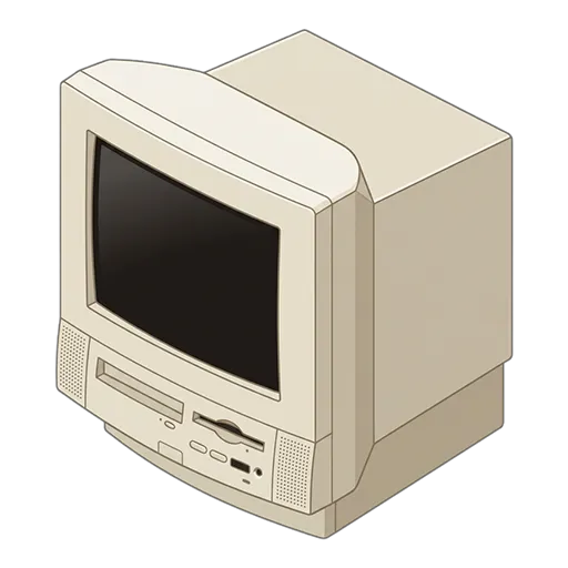 애플 매킨토시 퍼포마 560 (1994) 픽셀아트