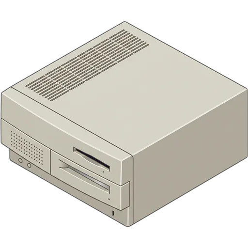 애플 매킨토시 퍼포마 600CD (1992) 픽셀아트