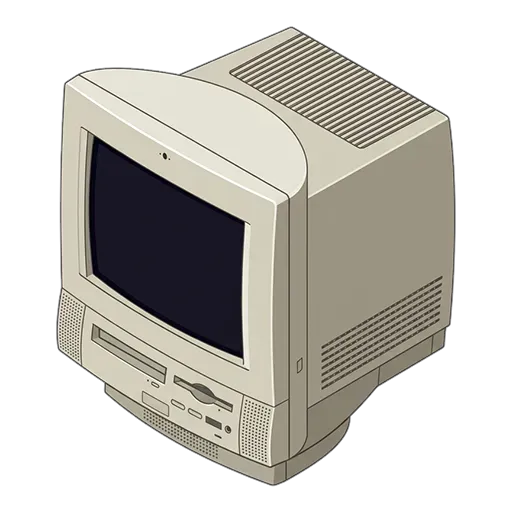 애플 파워 매킨토시 5300/100 LC (1995) 픽셀아트