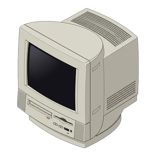 애플 매킨토시 퍼포마 5215CD (1995) 픽셀아트