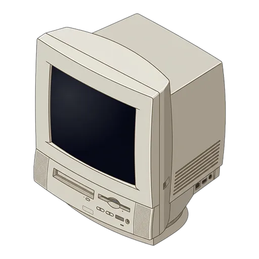 애플 매킨토시 퍼포마 5300CD (1995) 픽셀아트